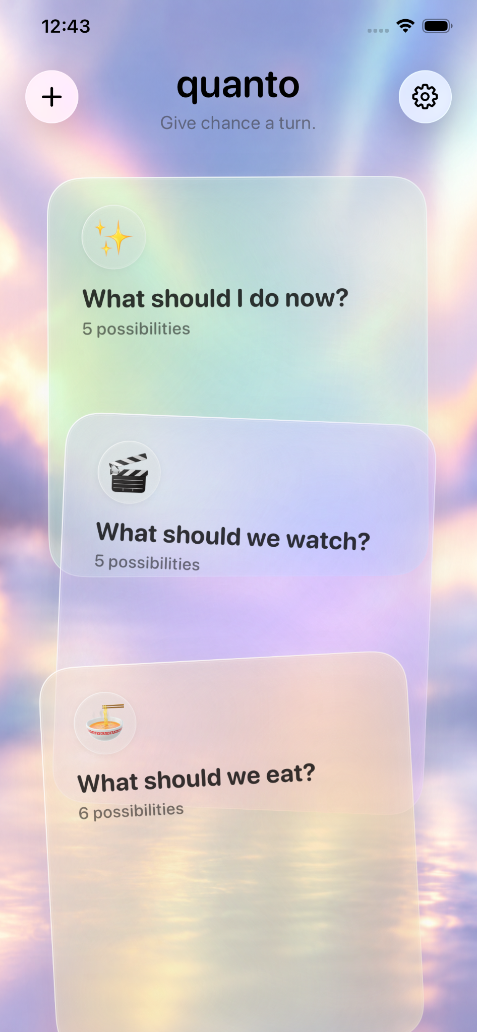 Quanto native iOS application