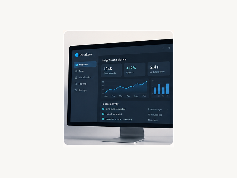 Beispiel einer Desktop-Anwendung für produktives Arbeiten